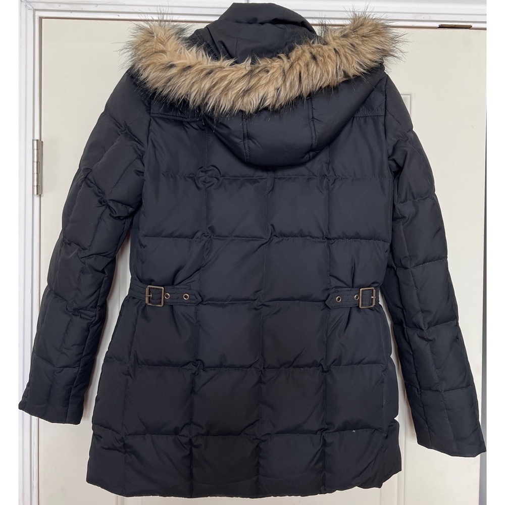 Lauren Ralph Lauren Faux Fur Trim Quilted Puffer Down Women’s Jacket - Size XS - Picture 3 of 9